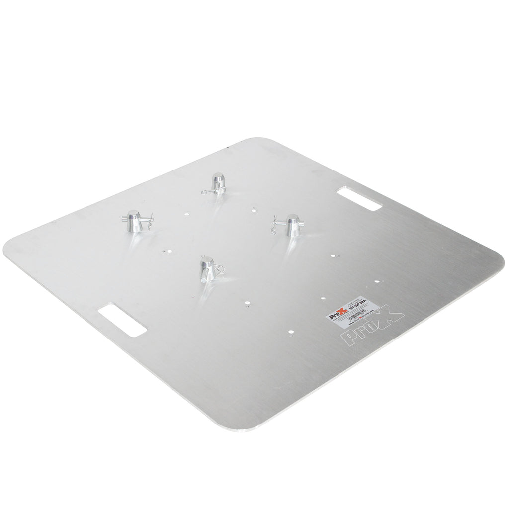 30" Aluminum 6mm Truss Base Plate for F34 F32 F31 Conical Square Truss with Connectors