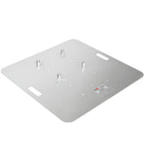 30" Aluminum 6mm Truss Base Plate for F34 F32 F31 Conical Square Truss with Connectors