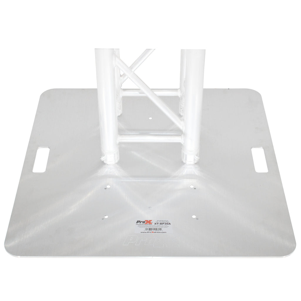 30" Aluminum 6mm Truss Base Plate for F34 F32 F31 Conical Square Truss with Connectors