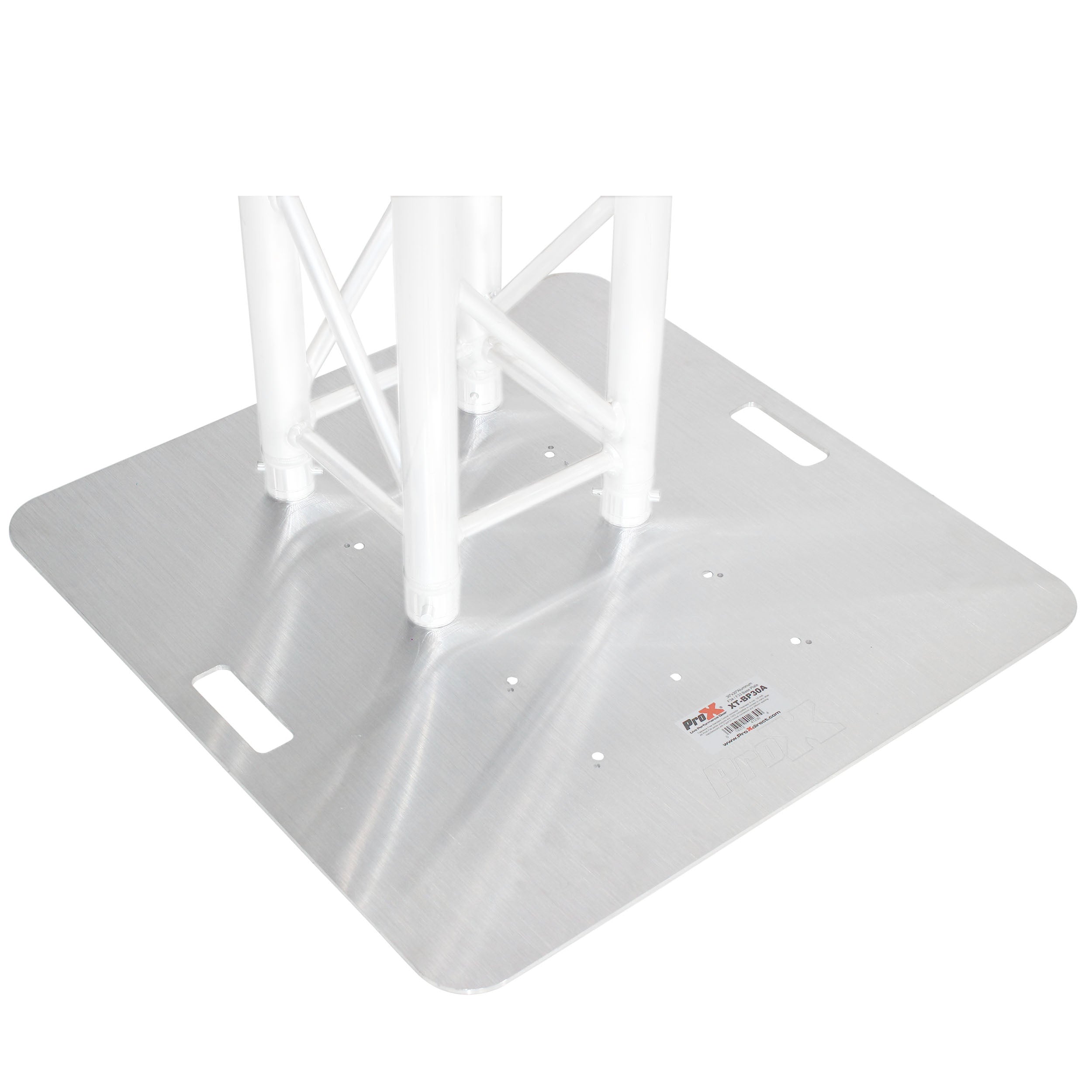30" Aluminum 6mm Truss Base Plate for F34 F32 F31 Conical Square Truss with Connectors