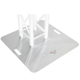 30" Aluminum 6mm Truss Base Plate for F34 F32 F31 Conical Square Truss with Connectors