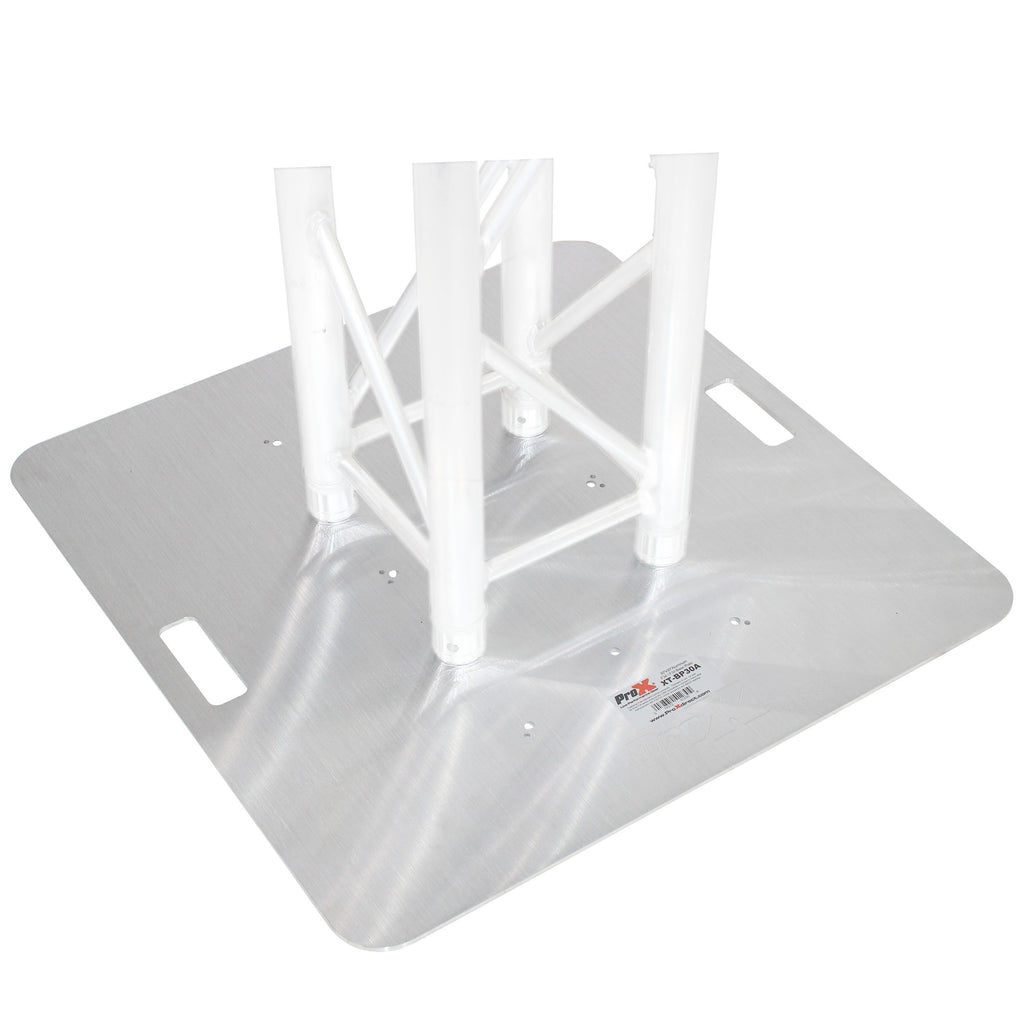 30" Aluminum 6mm Truss Base Plate for F34 F32 F31 Conical Square Truss with Connectors