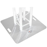 30" Aluminum 6mm Truss Base Plate for F34 F32 F31 Conical Square Truss with Connectors