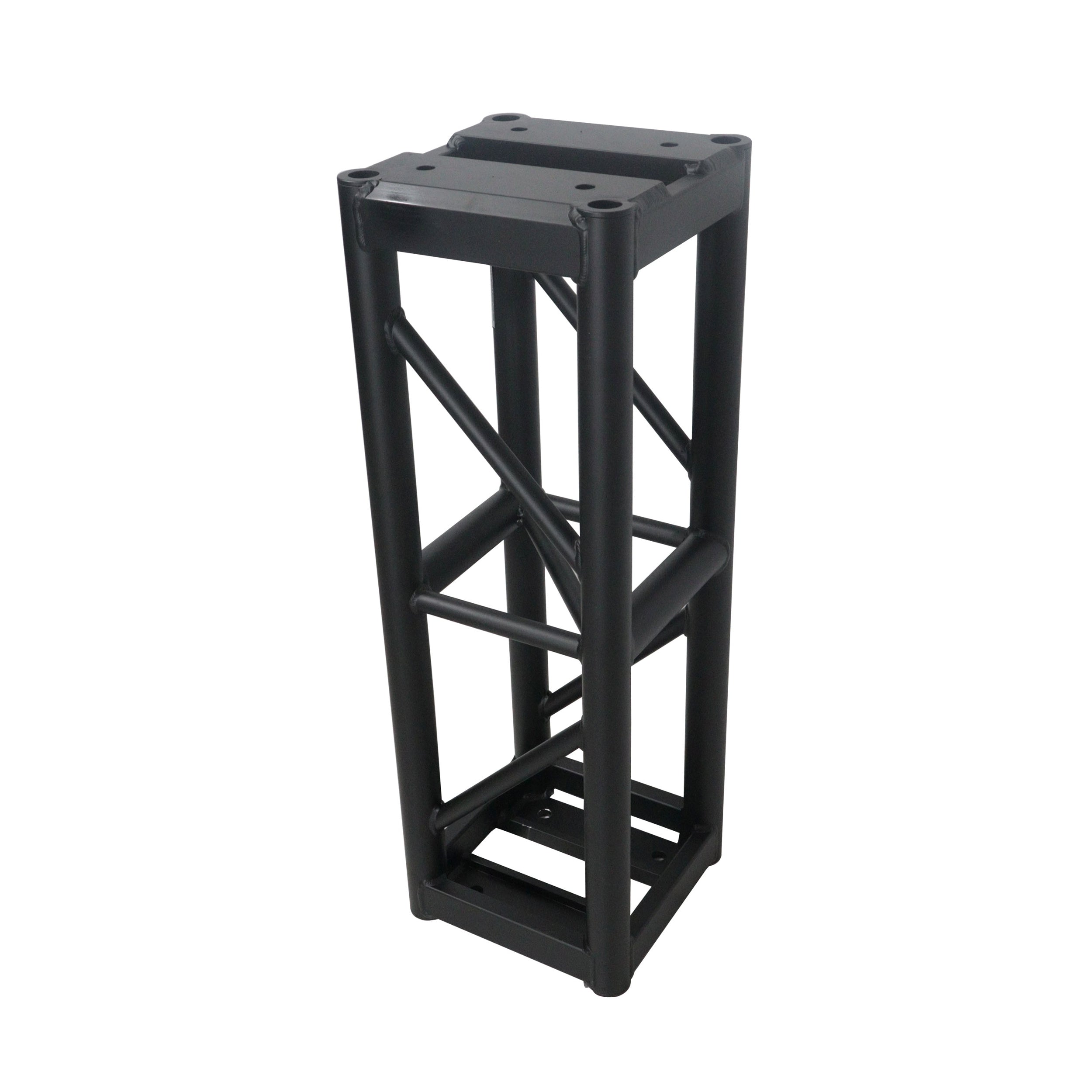 2 Ft. BoltX Black Bolted 12 Inch Professional Box Truss Segment | 3mm Wall – Black Finish