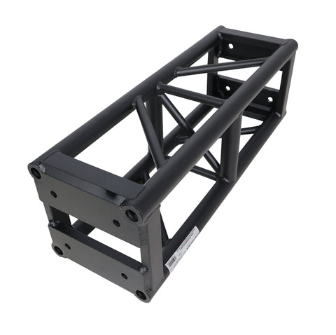 3 Ft. BoltX Black Bolted 12 Inch Professional Box Truss Segment | 3mm Wall – Black Finish