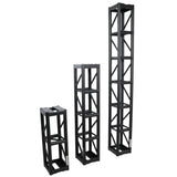 8 Ft. BoltX Black Bolted 12 Inch Professional Box Truss Segment | 3mm Wall – Black Finish