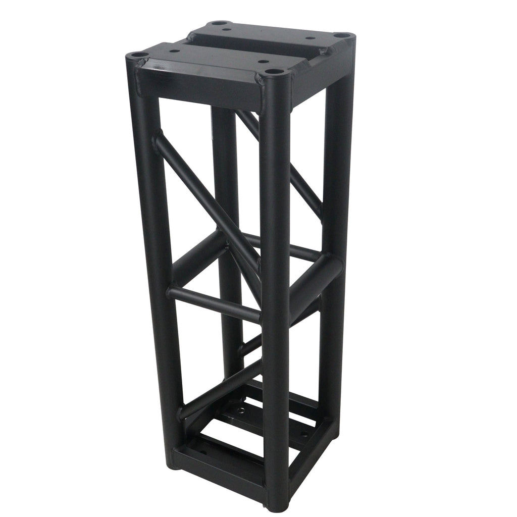 3 Ft. BoltX Black Bolted 12 Inch Professional Box Truss Segment | 3mm Wall – Black Finish