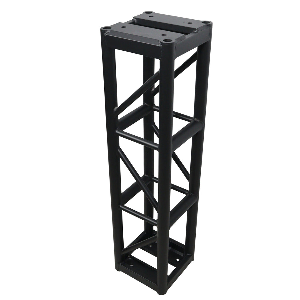 4 Ft. BoltX Black Bolted 12 Inch Professional Box Truss Segment | 3mm Wall – Black Finish