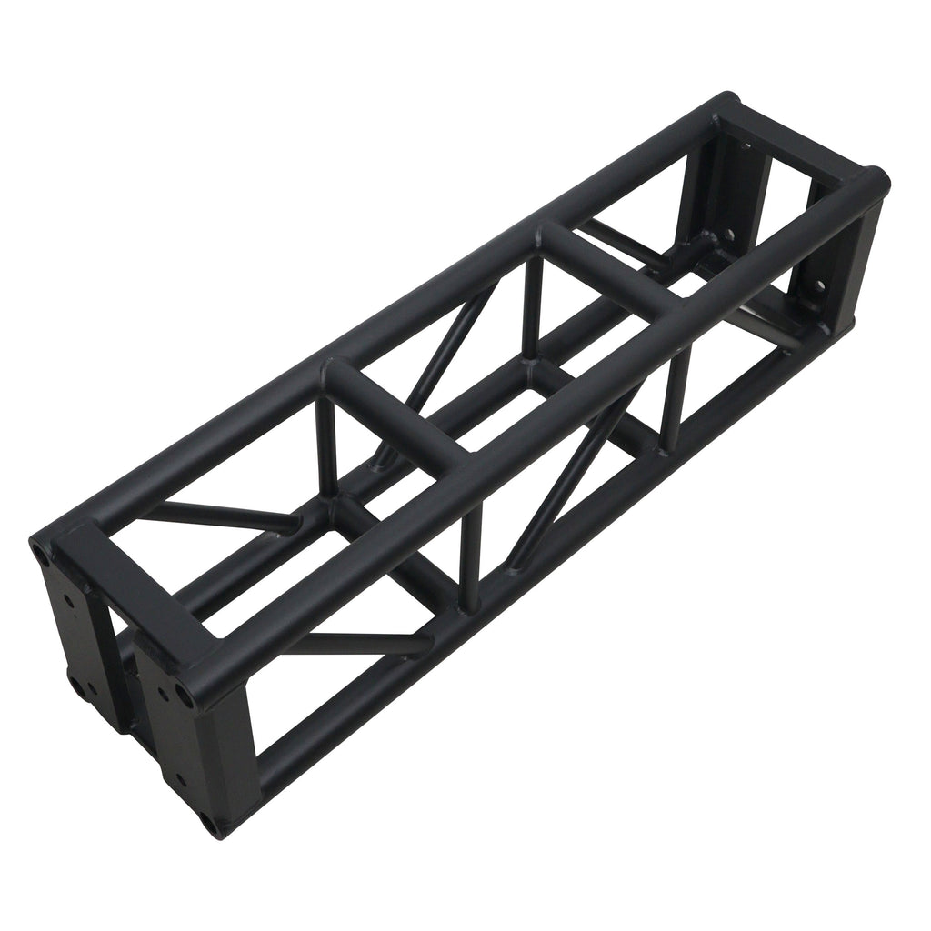 4 Ft. BoltX Black Bolted 12 Inch Professional Box Truss Segment | 3mm Wall – Black Finish