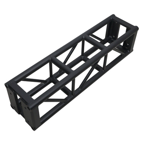 4 Ft. BoltX Black Bolted 12 Inch Professional Box Truss Segment | 3mm Wall – Black Finish