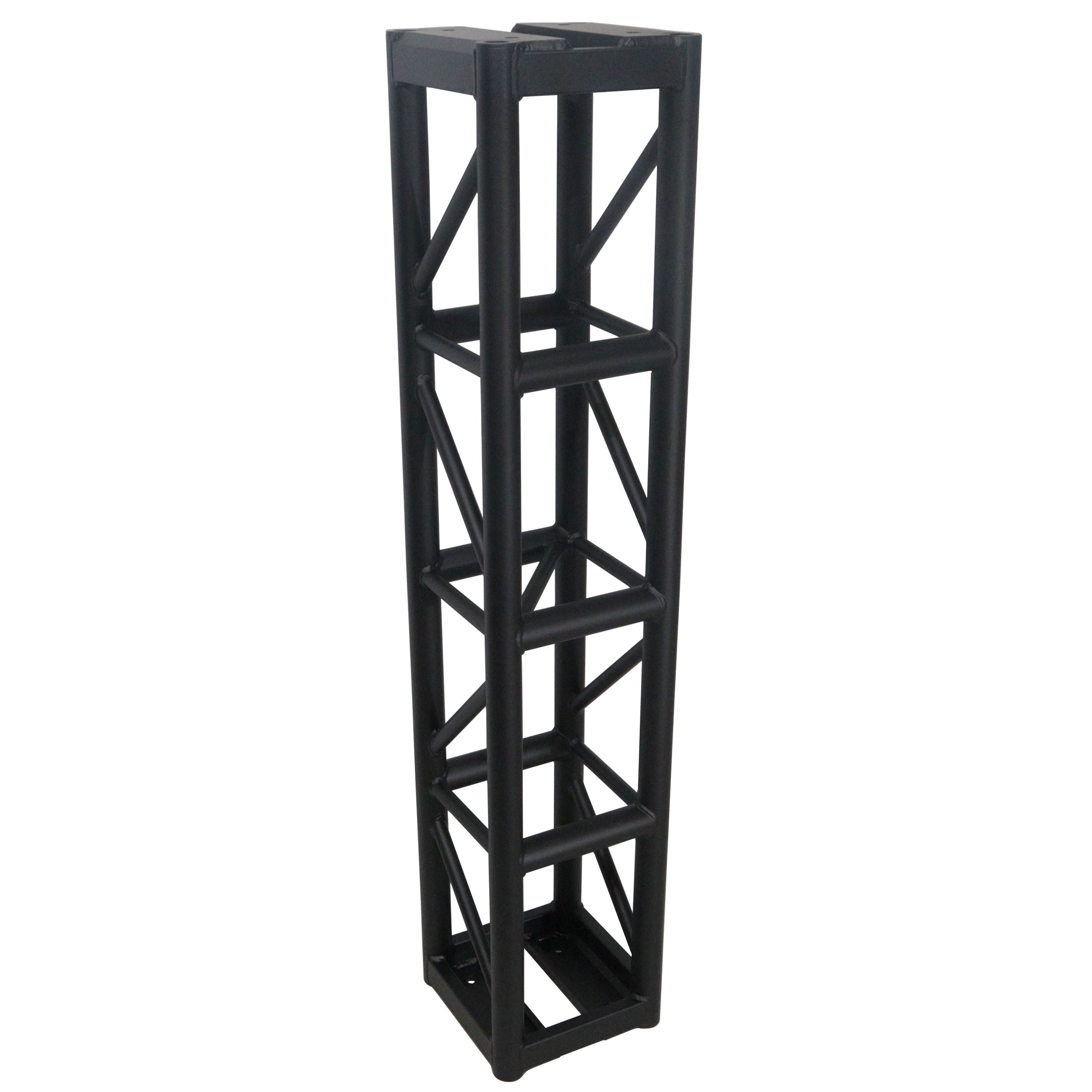 5 Ft. BoltX Black Bolted 12 Inch Professional Box Truss Segment | 3mm Wall – Black Finish