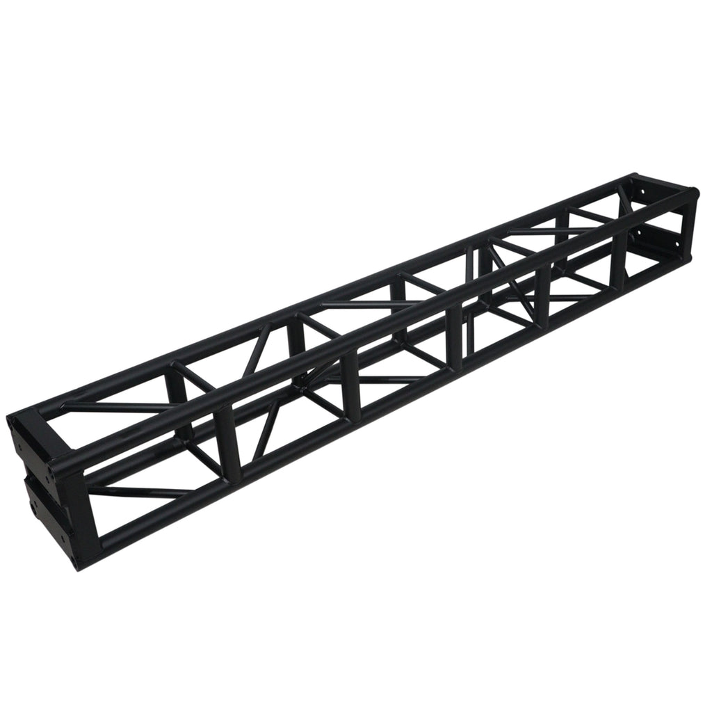 8 Ft. BoltX Black Bolted 12 Inch Professional Box Truss Segment | 3mm Wall – Black Finish