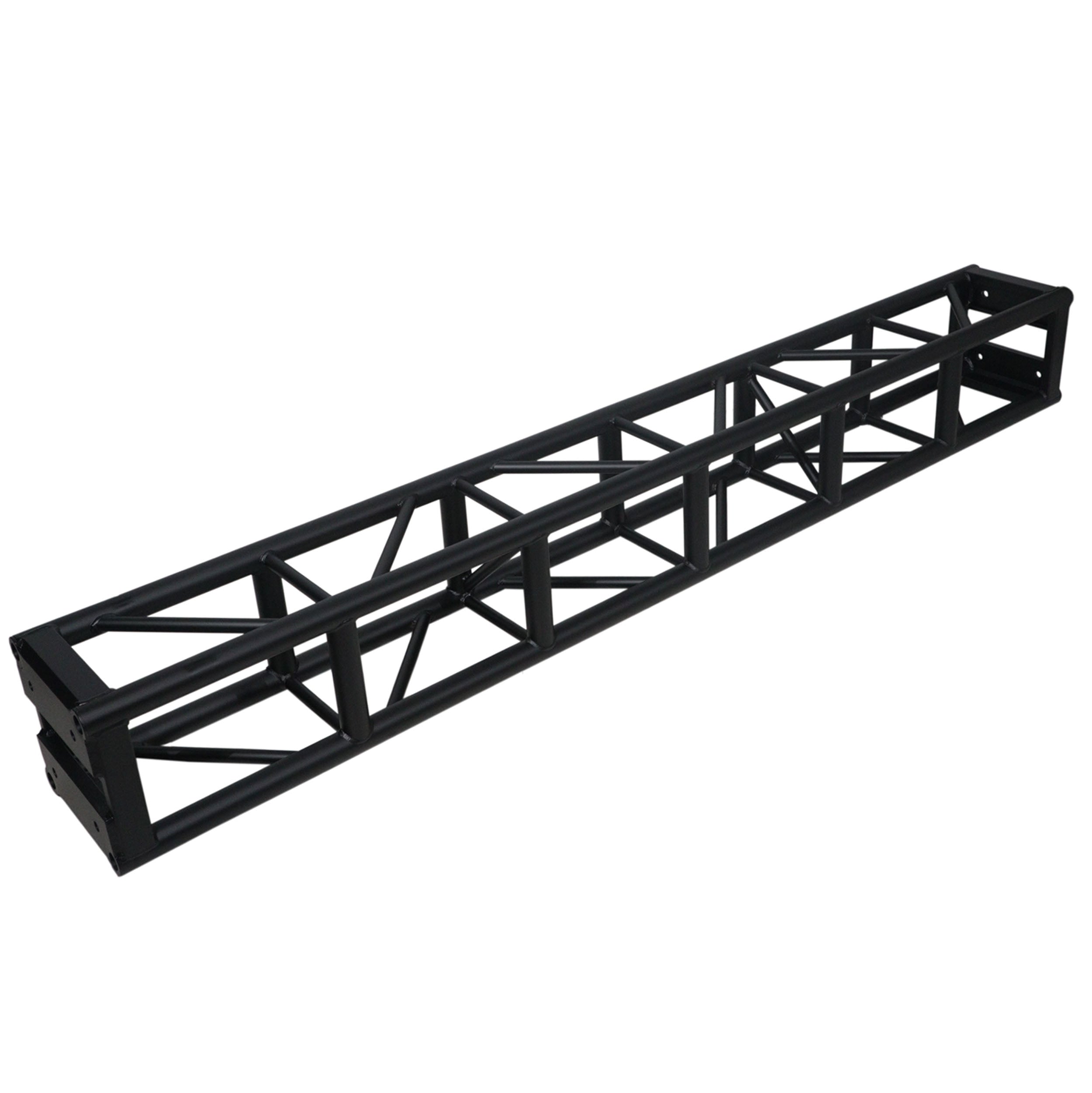 8 Ft. BoltX Black Bolted 12 Inch Professional Box Truss Segment | 3mm Wall – Black Finish