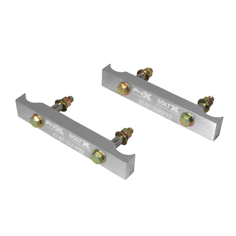Set of 2 Grip Block Grapple Bars for 12" BoltX Truss – Includes Grade 8 Bolts