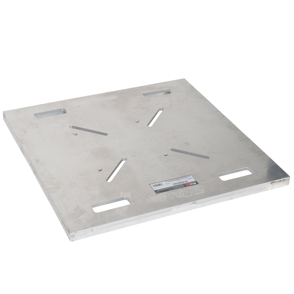 24" Aluminum BoltX™ Base Plate – Raised Frame for 12" & 16" Bolted Box Truss and F34 Truss Systems