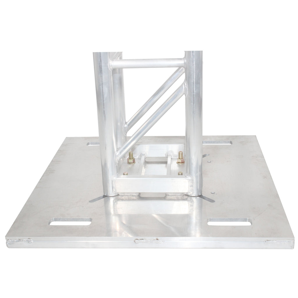 24" Aluminum BoltX™ Base Plate – Raised Frame for 12" & 16" Bolted Box Truss and F34 Truss Systems