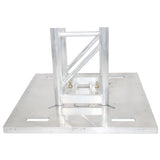 24" Aluminum BoltX™ Base Plate – Raised Frame for 12" & 16" Bolted Box Truss and F34 Truss Systems
