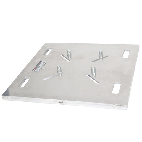 24" Aluminum BoltX™ Base Plate – Raised Frame for 12" & 16" Bolted Box Truss and F34 Truss Systems