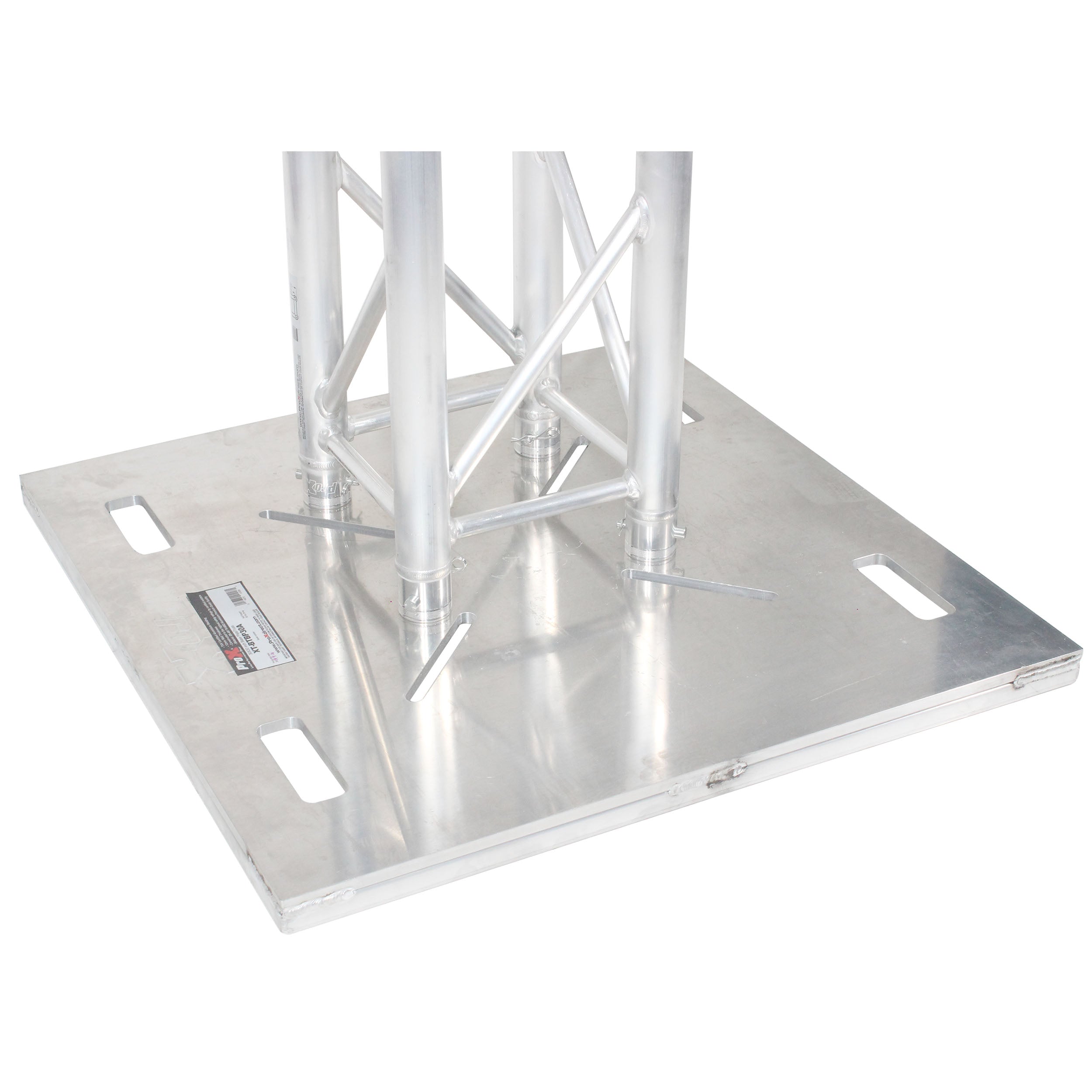 30" Aluminum BoltX™ Base Plate – Raised Frame for 12" & 16" Bolted Box Truss and F34 Truss Systems