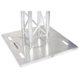 24" Aluminum BoltX™ Base Plate – Raised Frame for 12" & 16" Bolted Box Truss and F34 Truss Systems