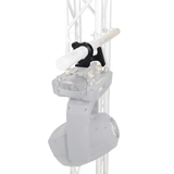 Heavy-Duty Quick-Release Lighting Clamp in Black Finish