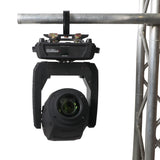 Heavy-Duty Quick-Release Lighting Clamp in Black Finish