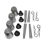 Truss Base Plate Half Conical Connector Pack of 4 with Pin and safety clip