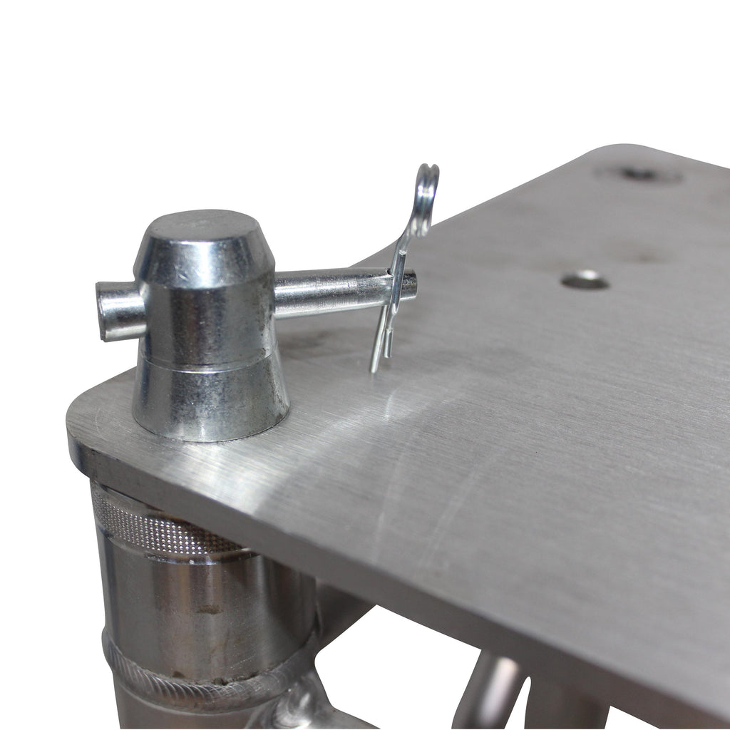 Truss Base Plate Half Conical Connector Pack of 4 with Pin and safety clip