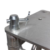 Truss Base Plate Half Conical Connector Pack of 4 with Pin and safety clip