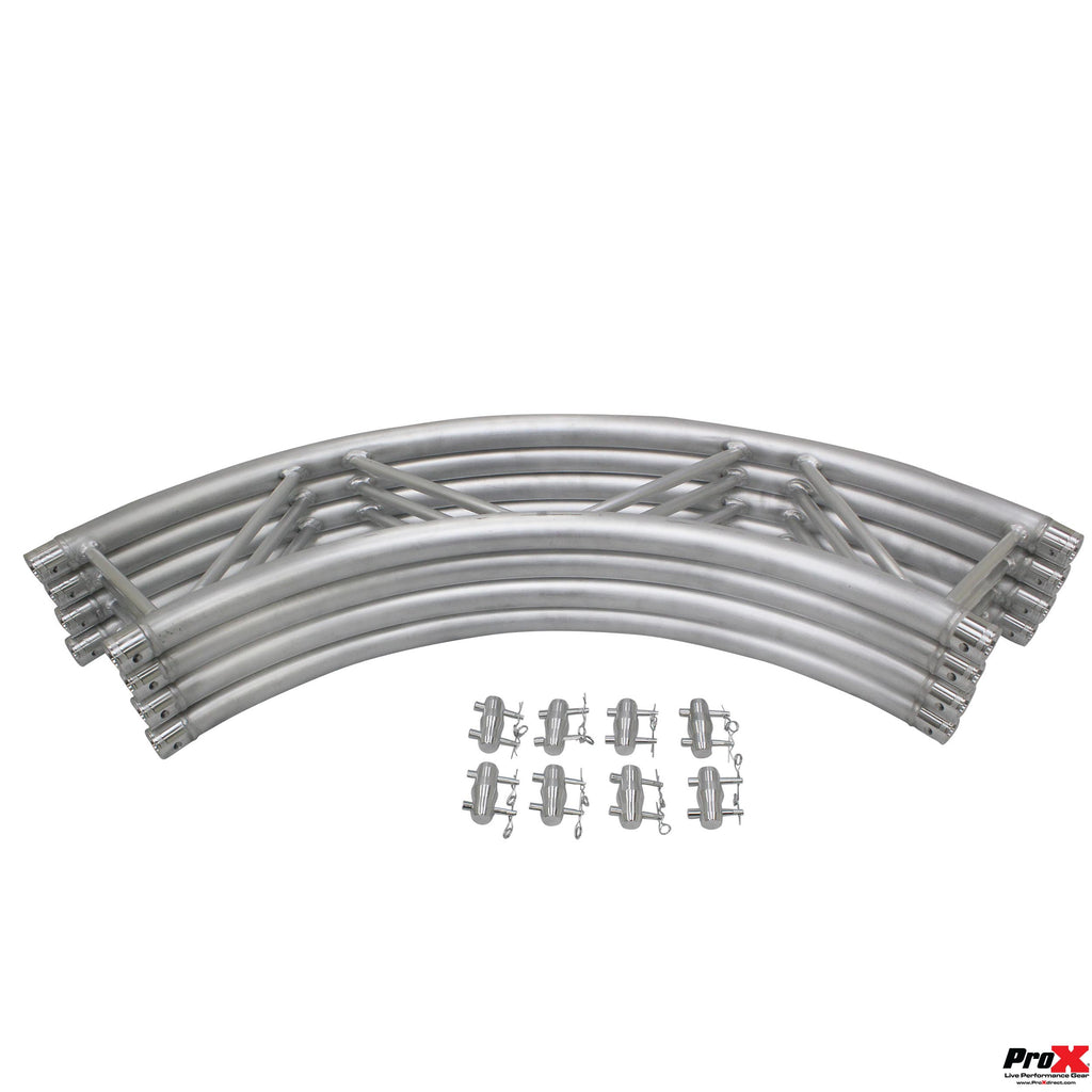 2.0M - 6.56ft Flat I-Beam Circle Truss Package | 4 - 90° Segments | 2mm Wall
