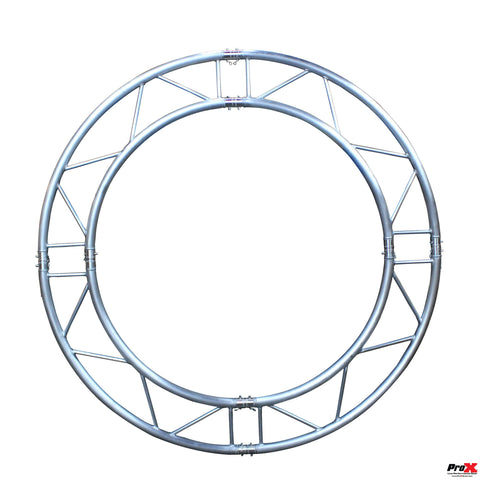 2.0M - 6.56ft Flat I-Beam Circle Truss Package | 4 - 90° Segments | 2mm Wall