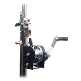 14 Ft Heavy-duty Lighting Crank Stand for Lifting Truss 220 lbs Capacity Incl 5ft T-Bar