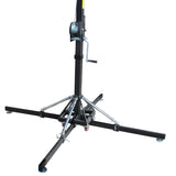18 Ft. Lighting Crank Truss Stand 330 Lbs.Capacity Includes T-Adapter Truss Mount