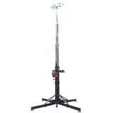 18 Ft Lighting Heavy-Duty Crank Truss Stand 500 Lb. Capacity with Outriggers Center Load18'Includes T-Adapter Truss Mount