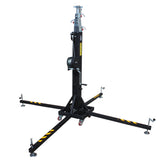 XT-CRANK22FT-400 Heavy Duty 22 Ft. High Truss Crank Lighting Stand 400 Lbs. Capacity Includes T-Adapter Truss Mount