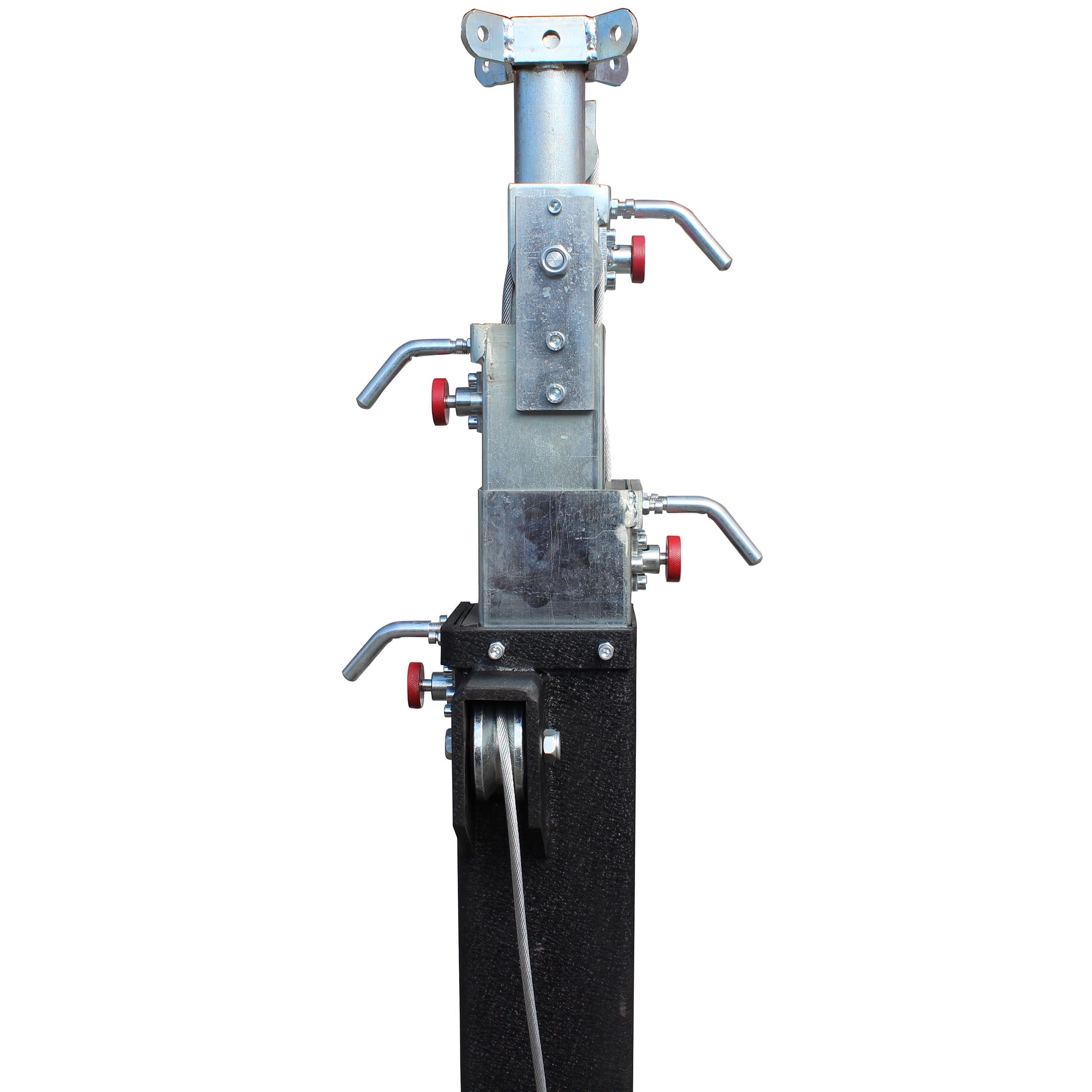 XT-CRANK22FT-400 Heavy Duty 22 Ft. High Truss Crank Lighting Stand 400 Lbs. Capacity Includes T-Adapter Truss Mount