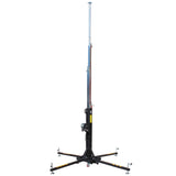 XT-CRANK22FT-400 Heavy Duty 22 Ft. High Truss Crank Lighting Stand 400 Lbs. Capacity Includes T-Adapter Truss Mount