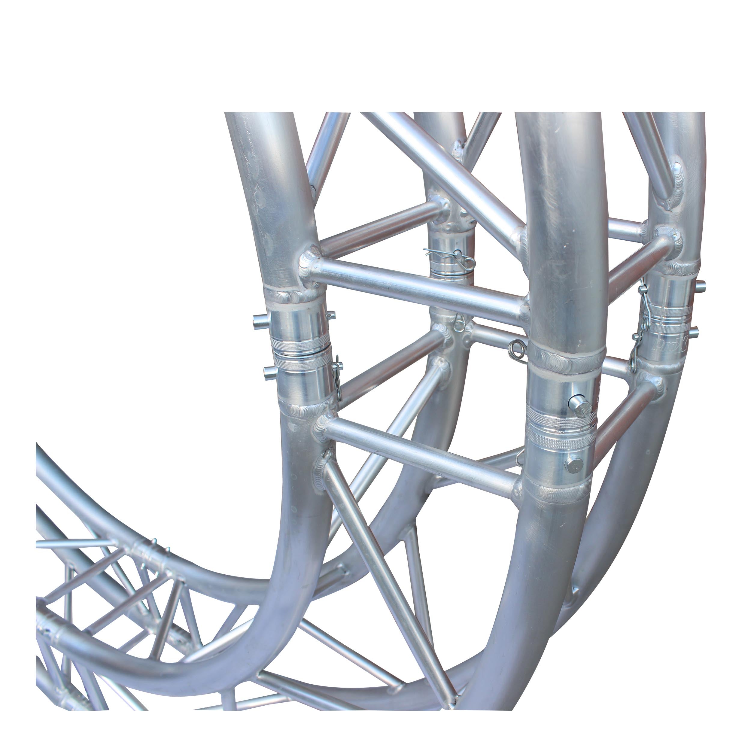 Square Frame Circular Truss 4 Segments 6.56 FT 2m
