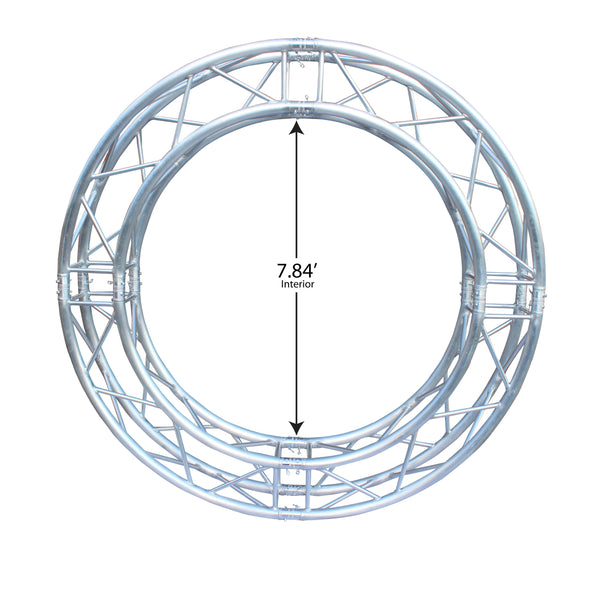 9.84 FT 3m Circular F34 Square Box Truss 4 Segments