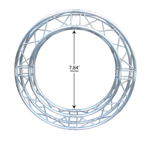 9.84 FT 3m Circular F34 Square Box Truss 4 Segments
