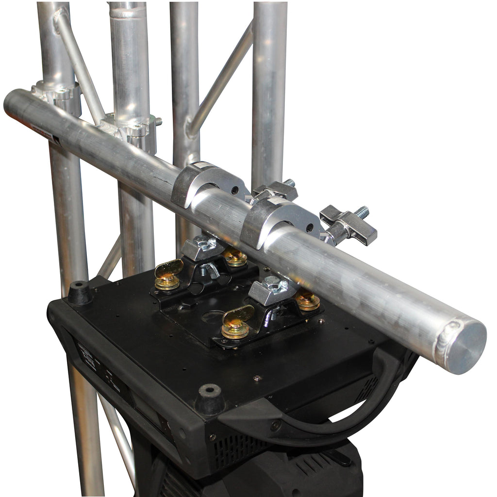 36 Inch Mounting 2" Pole arm F32 F34 with Dual O Clamps 150 Lbs Load for Lighting and moving heads