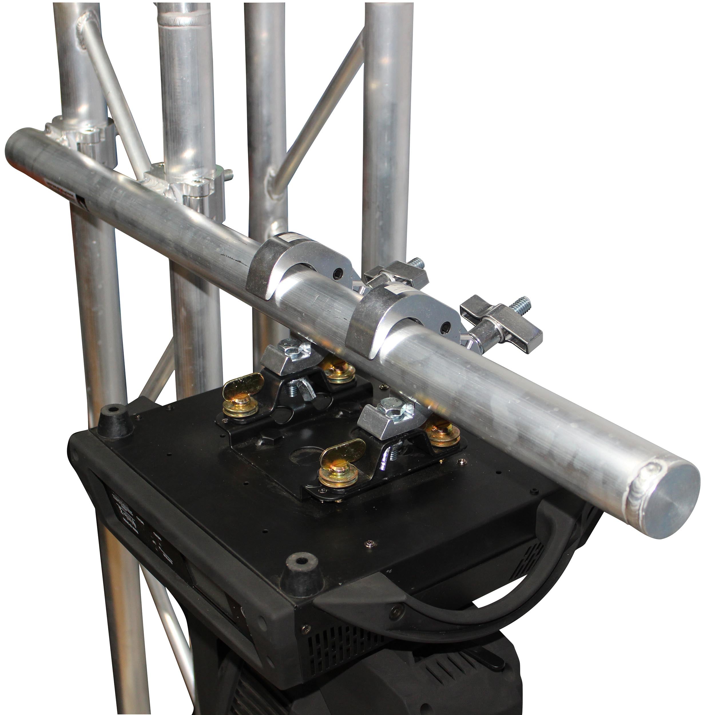 36 Inch Mounting 2" Pole arm F32 F34 with Dual O Clamps 150 Lbs Load for Lighting and moving heads