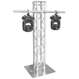 60" Pole 2" OD W/ Dual Welded Clamps for F34 F32 Trussing For Hanging Moving Head