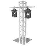 60" Pole 2" OD W/ Dual Welded Clamps for F34 F32 Trussing For Hanging Moving Head