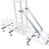 32 Inch (81.28cm) Single Truss Tube W-Clamp and Hinge on Each End | 2 Inch | 2mm Wall