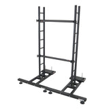 39Inch 1-Meter Black Dual-Clamp Cross Support Pole for LED Ground Support Systems