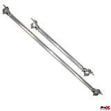 59 Inch (149.86cm) Single Truss Tube W-Clamp and Hinge on Each End | 2 Inch | 2mm Wall