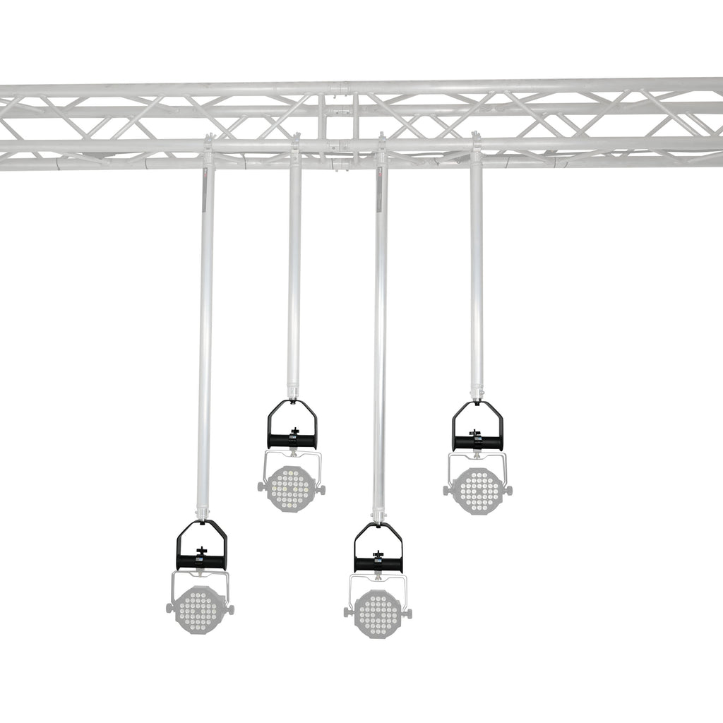 Modular Stirrup Lighting Mount Bracket for F31 1-Point Truss Tube 2" OD Tube 110 lbsSWL