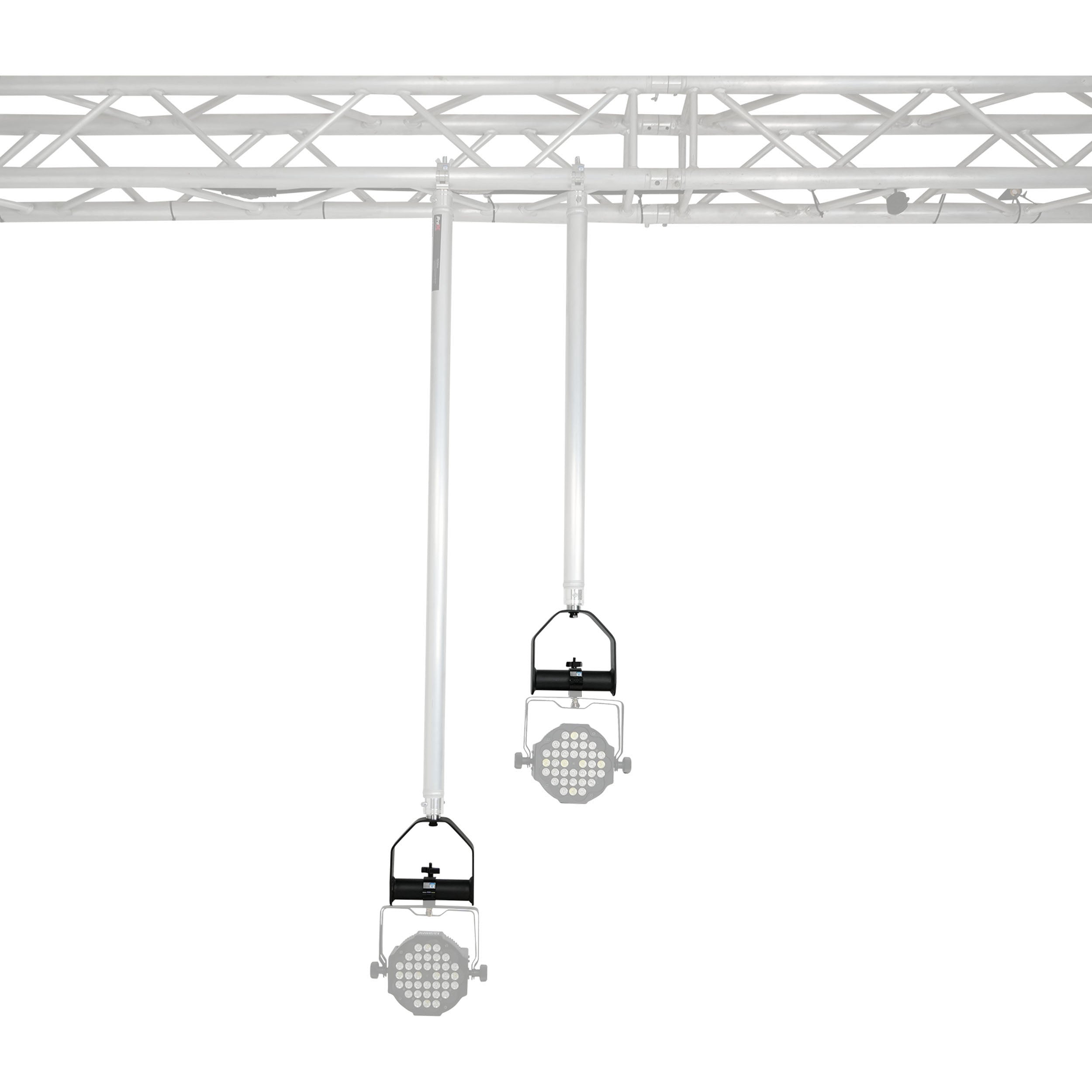 Modular Stirrup Lighting Mount Bracket for F31 1-Point Truss Tube 2" OD Tube 110 lbsSWL