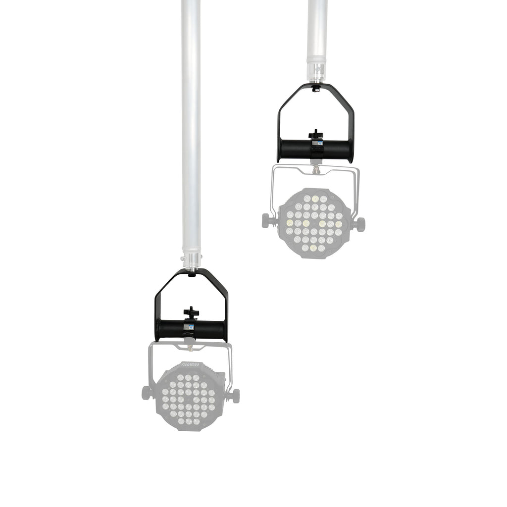 Modular Stirrup Lighting Mount Bracket for F31 1-Point Truss Tube 2" OD Tube 110 lbsSWL